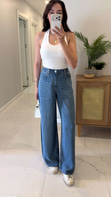 Killas Mavi Beli Lastikli Tensel Jean
