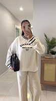 Lilium Ekru Le Marais Şerit Detaylı Sweatshirt