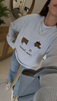 Lucky Bebe Mavisi Dog Figürlü Triko