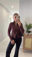 Nenna Cherry Fermuarlı Hırka