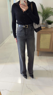 Noni Füme Wıde Leg Jean