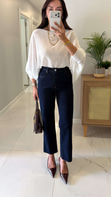 Nutre Dark Blue Straıght Jean