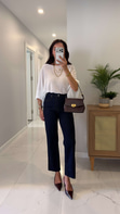 Nutre Dark Blue Straıght Jean