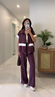 Pellas Bordo Şerit Detaylı Takım