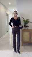 Rino Antrasit Flare Jean