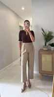 Ronsa Camel Havuç Pantolon