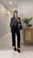 Sadrol Siyah Barrel Jean