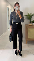 Sadrol Siyah Barrel Jean