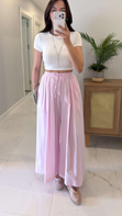 Sanne Pembe Bol Paça Pantolon