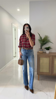Sona Mavi Kemerli Straıght Jean