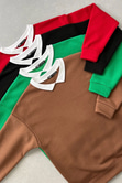 ZR Kırmızı Bebe Yaka Sweatshirt