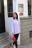 ZR Lila Basic Sweatshirt