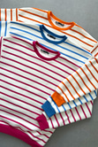ZR Turuncu Çizgili Sweatshirt