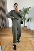 Storm Haki Modal Sweatshirt Pantolon Takım