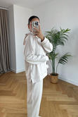 Storm Taş Modal Sweatshirt Pantolon Takım