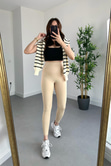 Oysho Taş Dikişli Toparlayıcı Fit Tayt