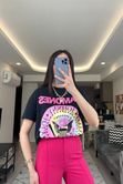 Amones Baskılı Tişört