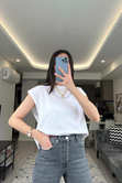 Beyaz Basic Tişört