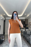 Hardal Golden İşlemeli Tişört