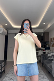 Sarı Basic Tişört