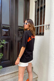 Siyah Oversize Tişört