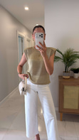 Vane Gold Vatkalı Işıltılı Triko