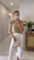 Vane Gold Vatkalı Işıltılı Triko