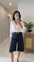 Verani Beyaz Oversize Basic Gömlek