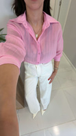 Verins Pembe Çizgili Gömlek