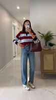 Warle Açık Mavi Mom Jean