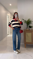 Warle Mavi Mom Jean