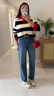 Warle Mavi Mom Jean