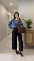 Widoste Acı Kahve Barrel Jean