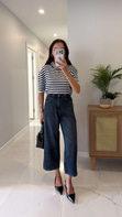 Widoste Füme Barrel Jean