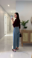 Widoste Mavi Barrel Jean