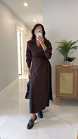 Wiofra Kahve Trenç Gömlek