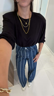 Yadry Siyah Vatkalı Uzun Kollu Sweat