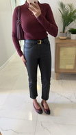 ZR Gusla Siyah Mumlu Jean