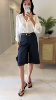 ZR Ristan Dark Blue Denim Şort