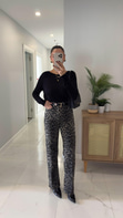 ZR Yona Leopar Straıght Jean