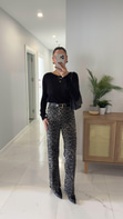 ZR Yona Leopar Straıght Jean