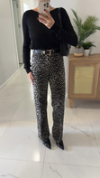 ZR Yona Leopar Straıght Jean