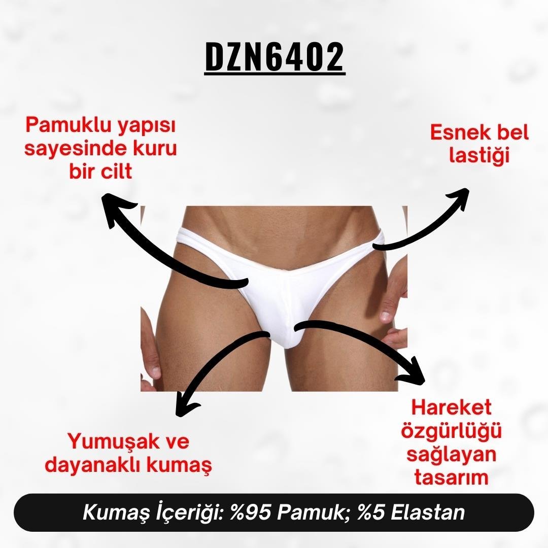 Beyaz Erkek Slip - DZN6402