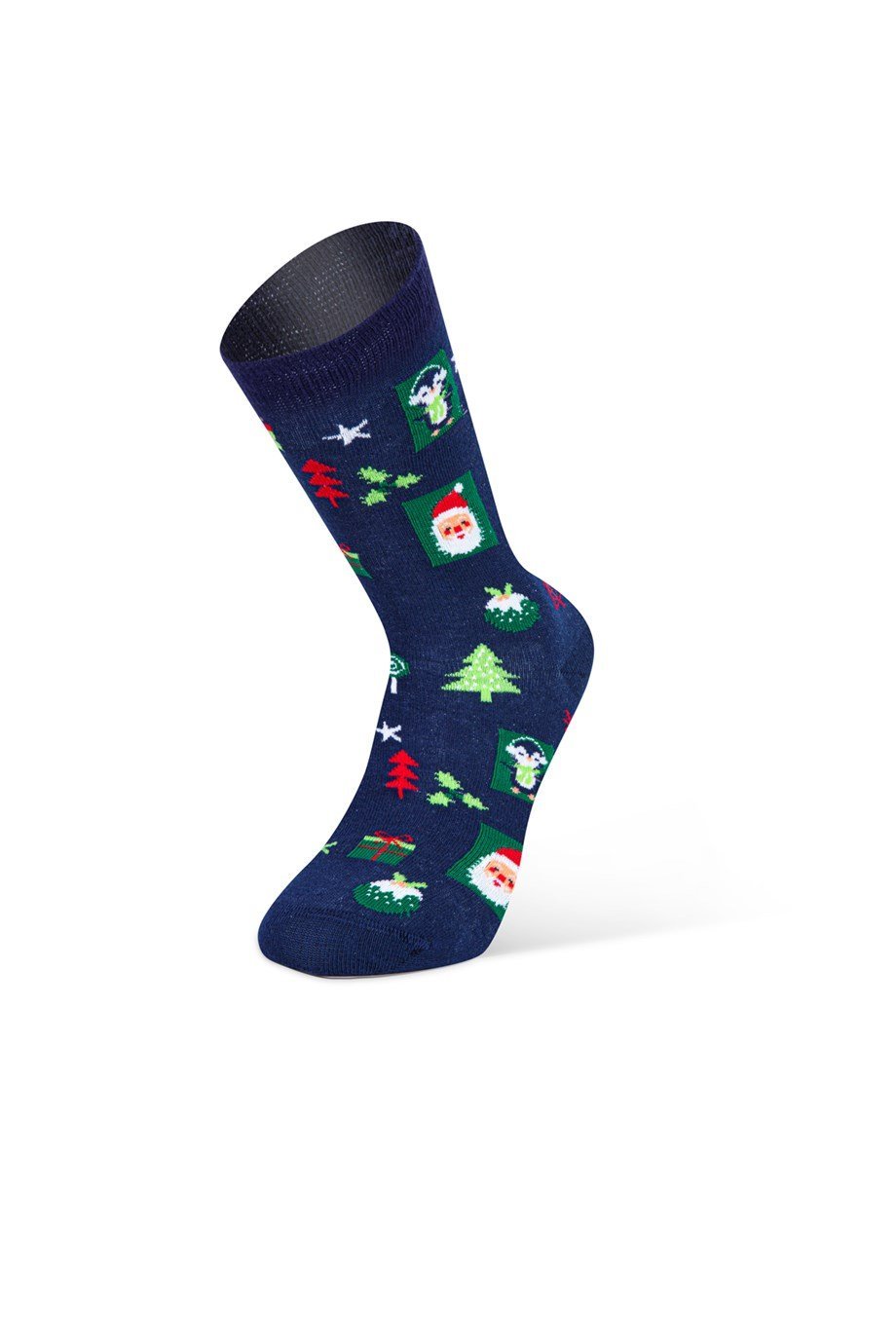 Christmas Desenli Yılbaşı Erkek Çorap
