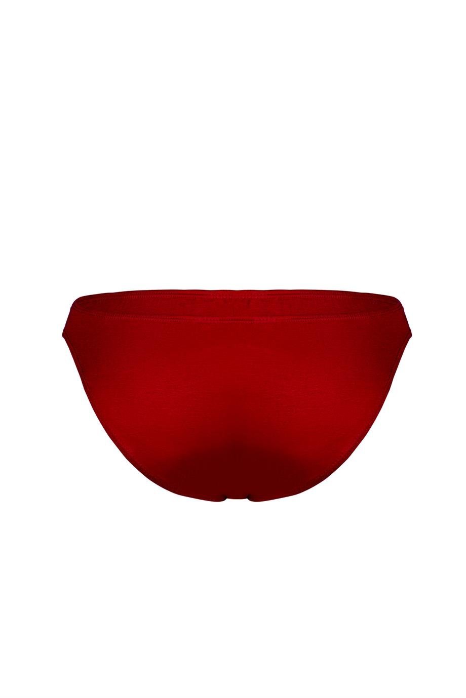 Erkek Bordo Bambu Slip - DZNBM6407