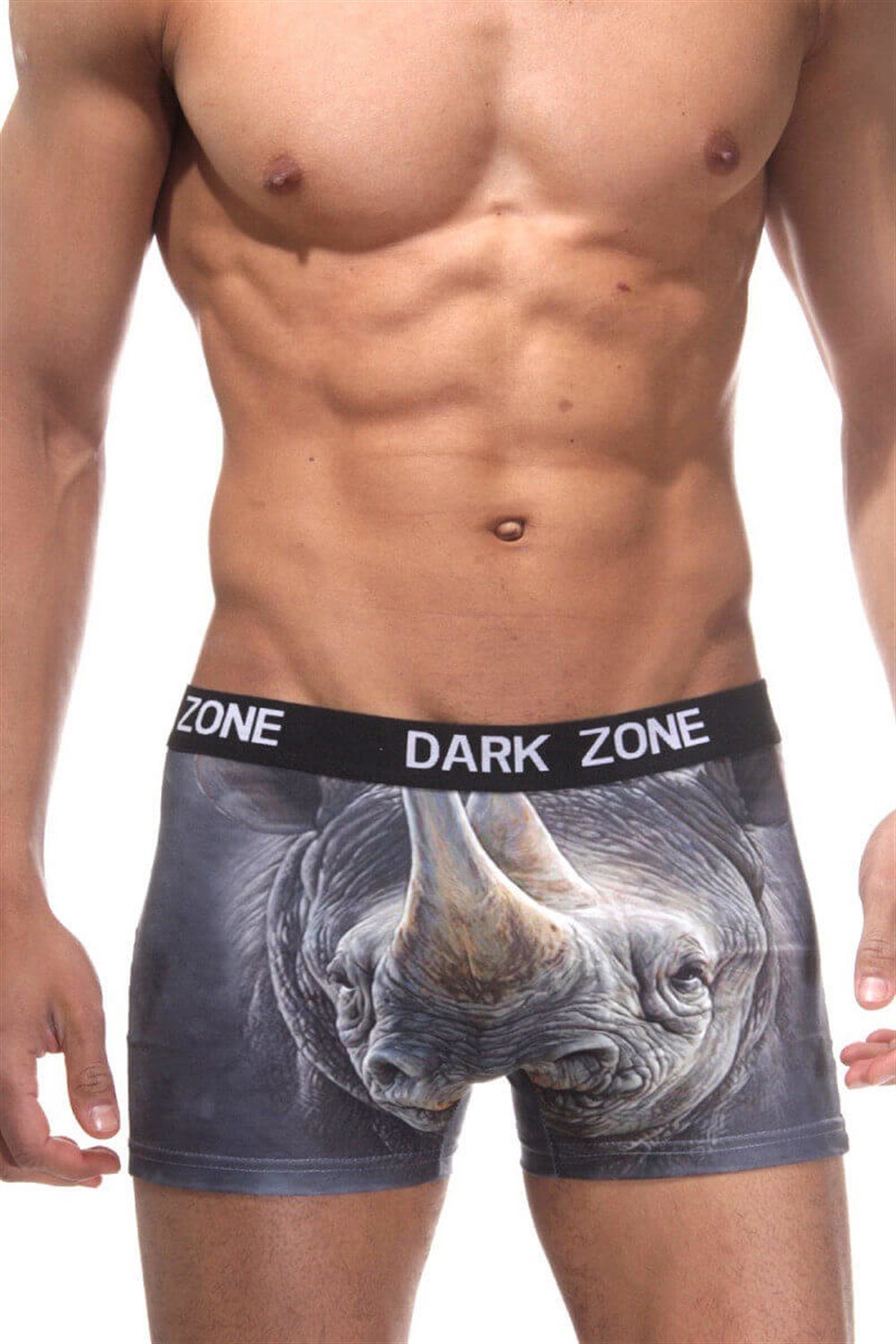 Gergedan Desenli 3D Boxer - DZN1008