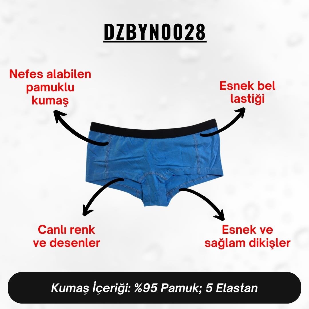 Mavi Kadın Boxer - DZBYN0028