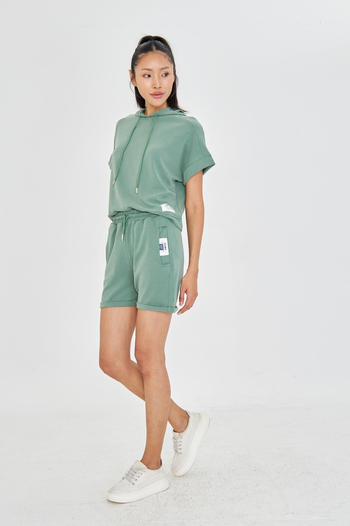 Bağcıklı Lastikli Modal Şort