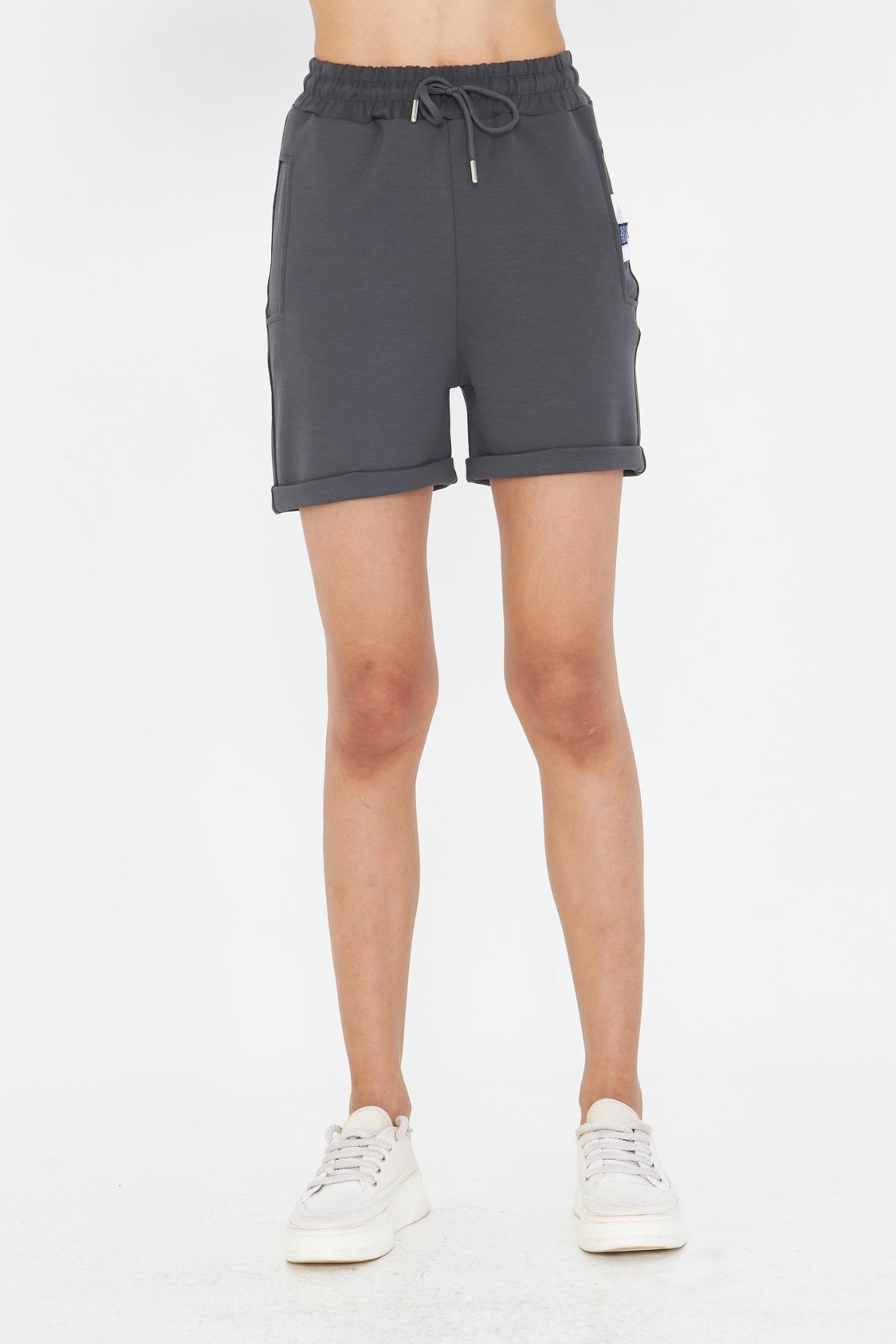 Bağcıklı Lastikli Modal Şort