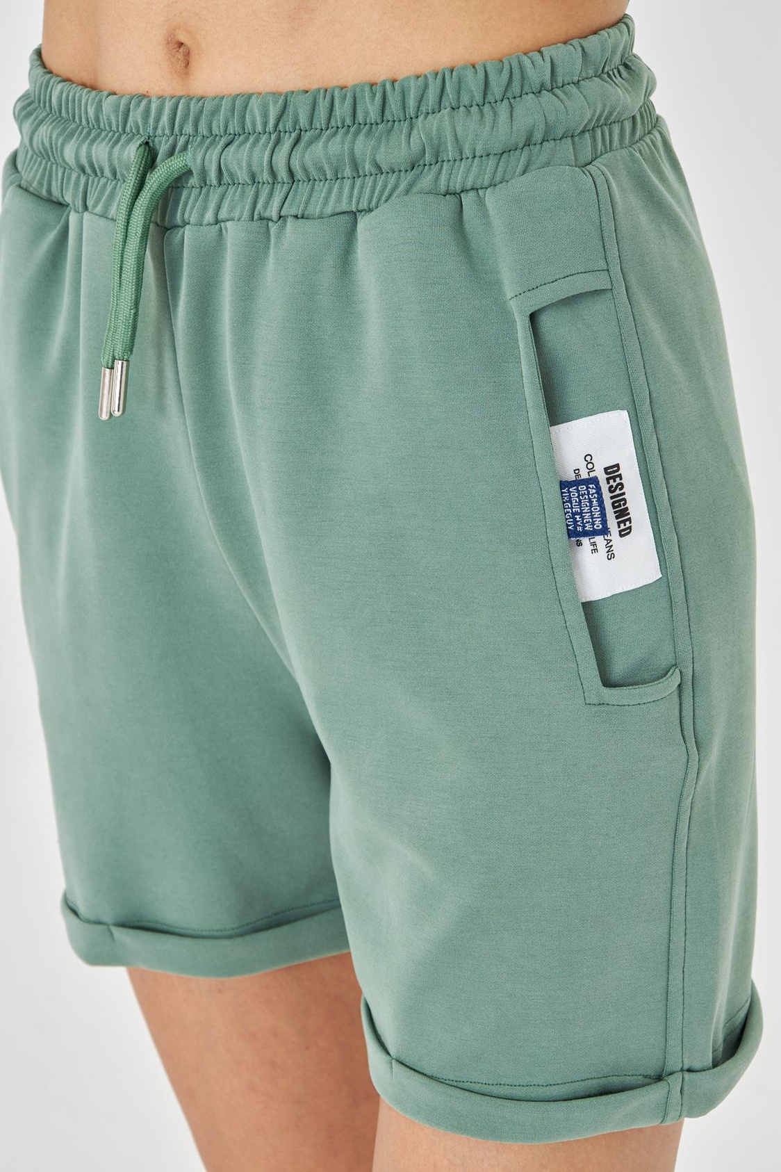 Bağcıklı Lastikli Modal Şort